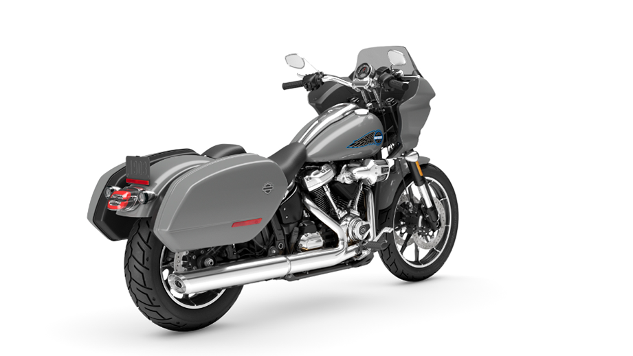 Rear three-quarter view of Harley-Davidson Low Rider ST