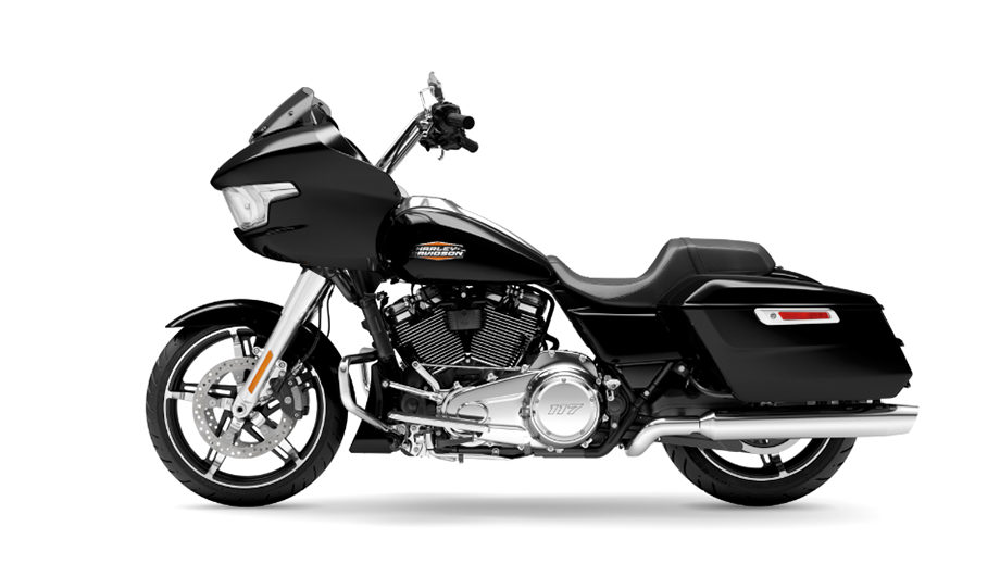Side view of Harley-Davidson Road Glide