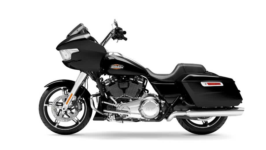Side view of Harley-Davidson Road Glide