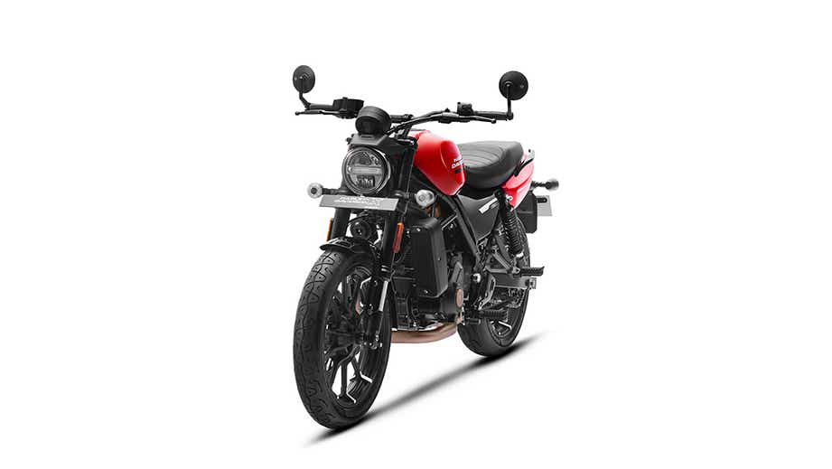 Front three-quarter view of Harley-Davidson x440 T