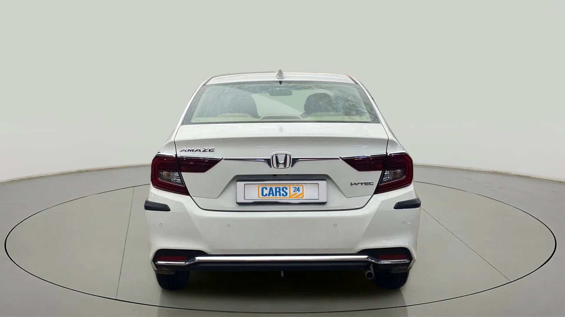 Rear view of a Honda Amaze