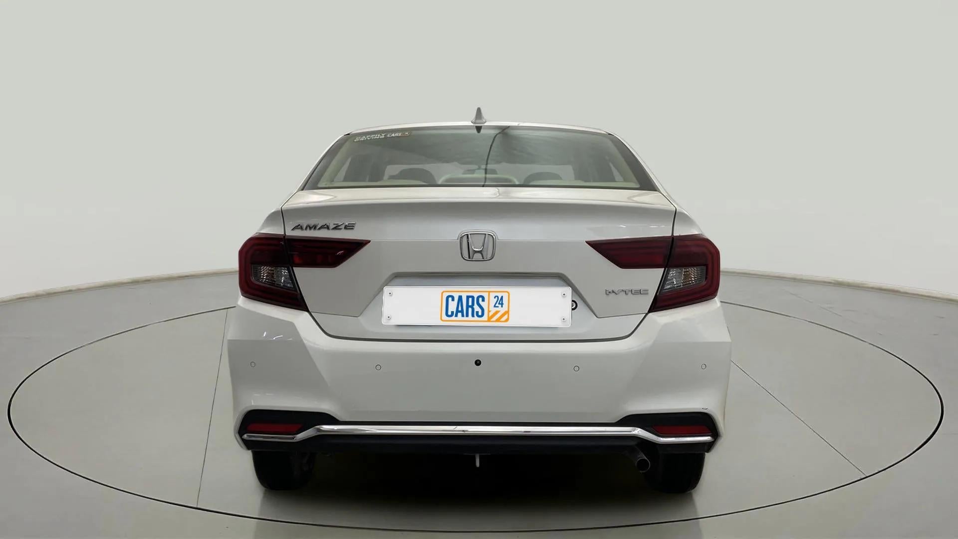 Rear view of a Honda Amaze