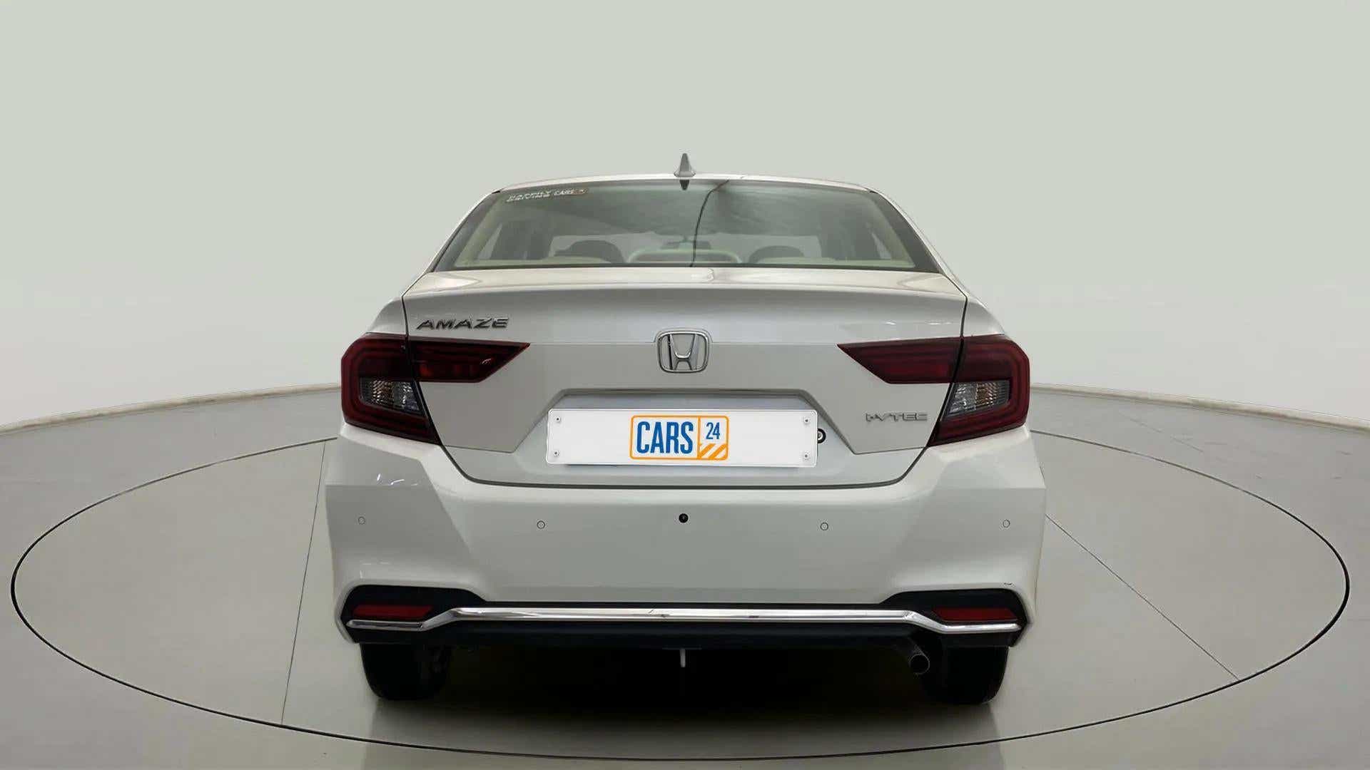 Rear view of a Honda Amaze