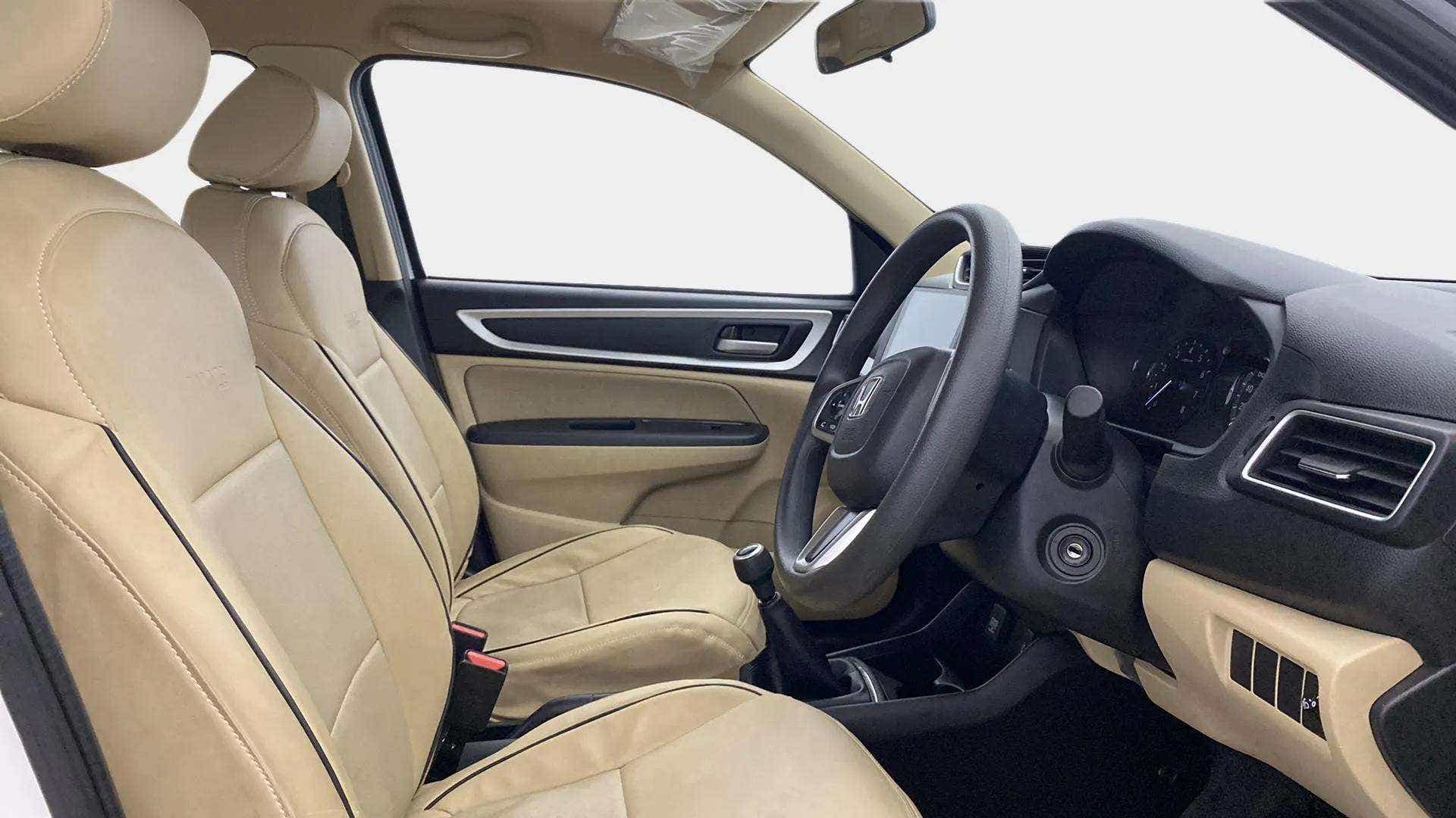 Front interior view of a Honda Amaze