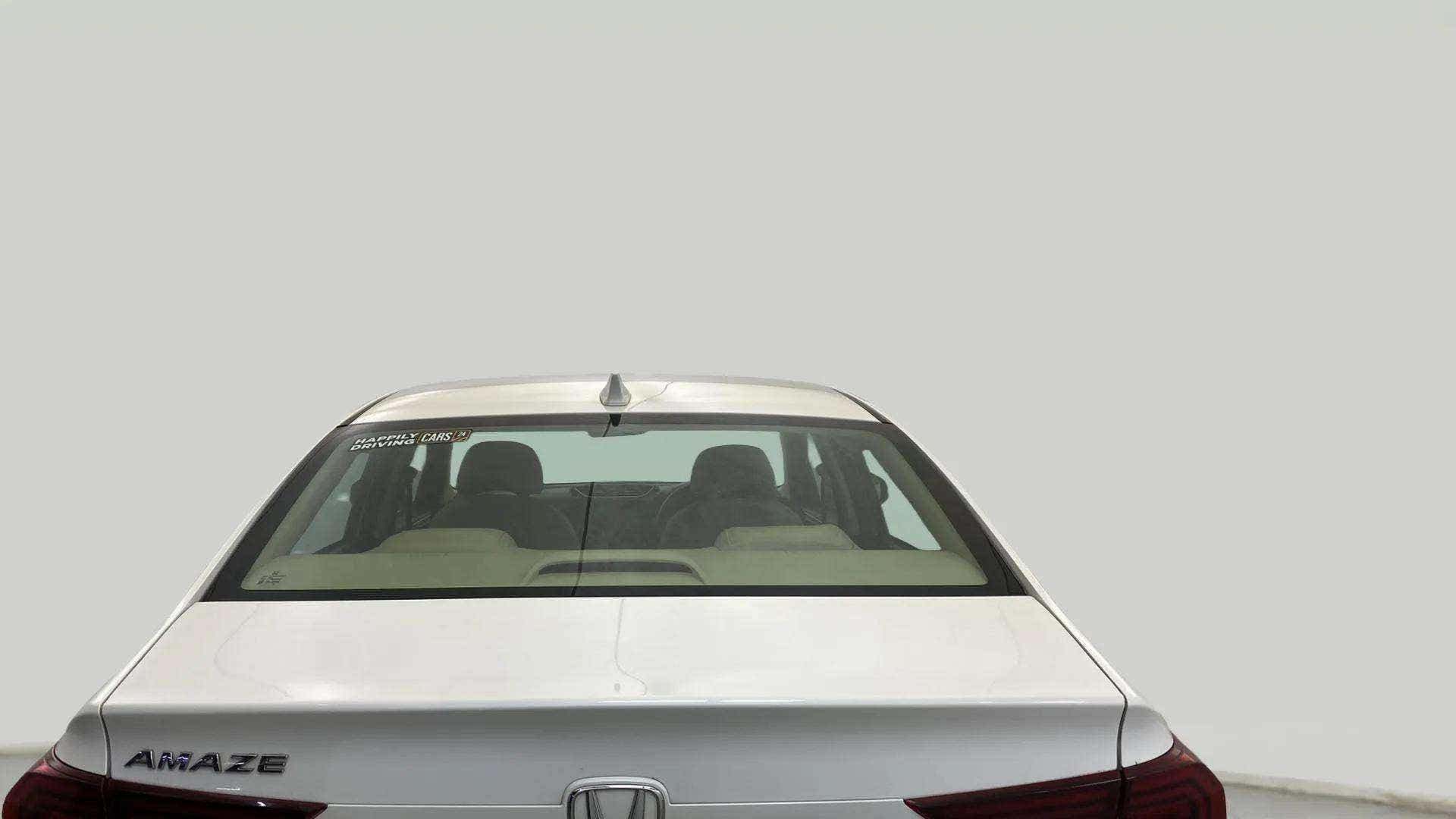 Rear view of a Honda Amaze