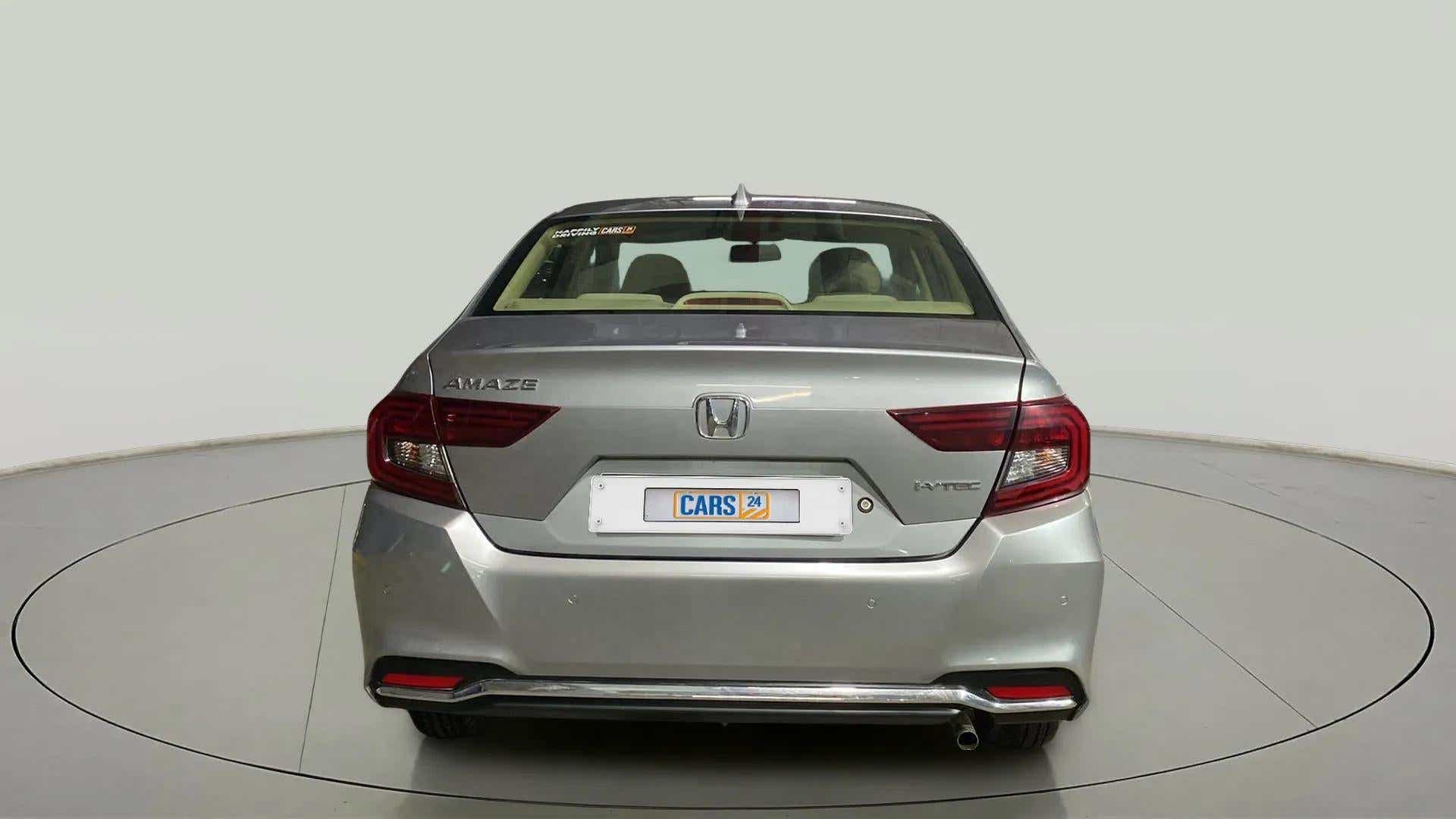 Rear view of a Honda Amaze