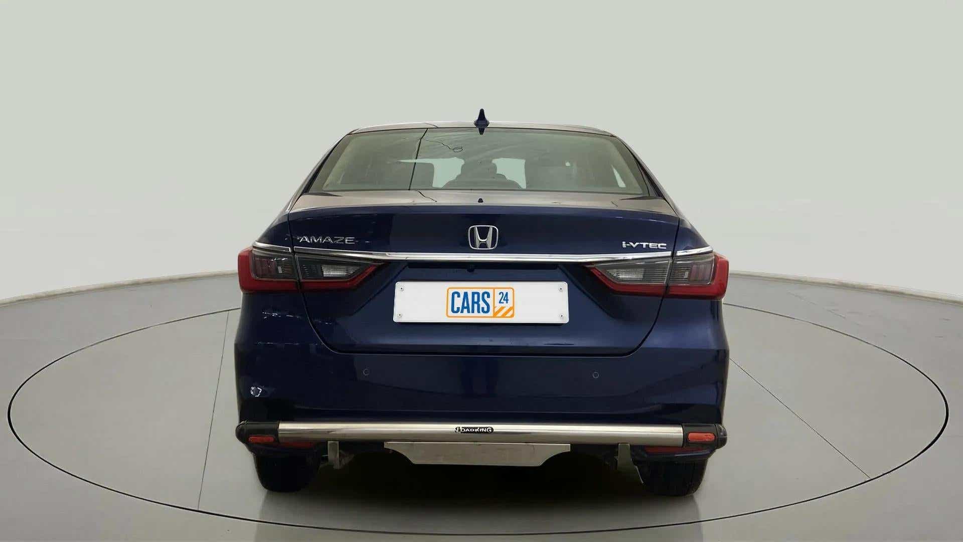 Rear view of a Honda Amaze