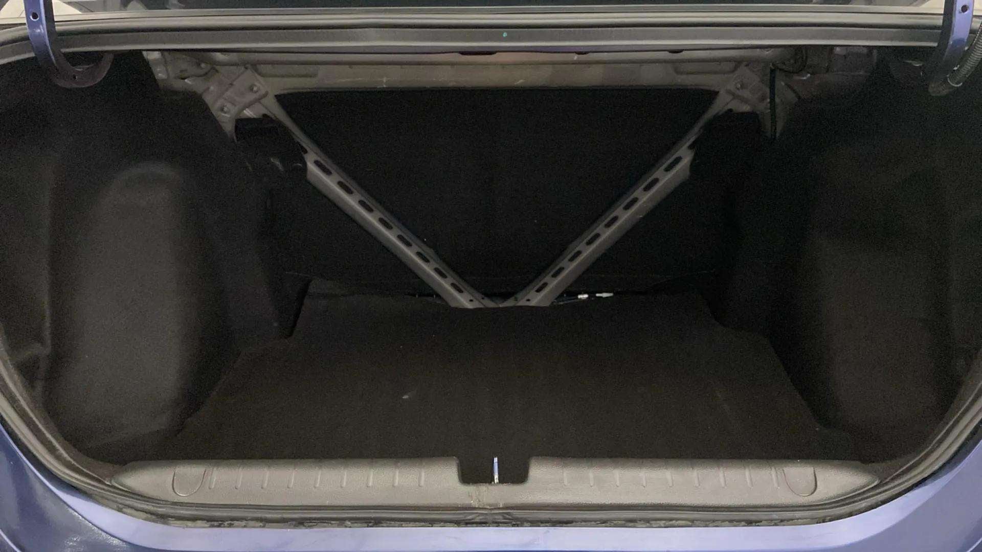 Boot space of a Honda Amaze