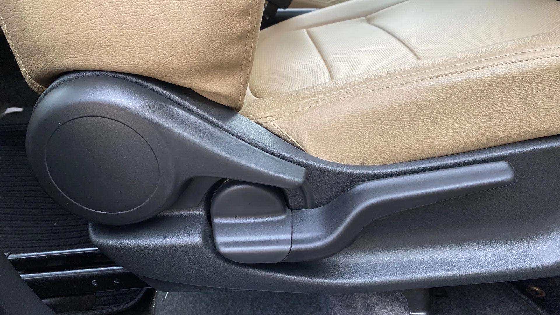 Side view of a honda amaze car seat adjustment lever