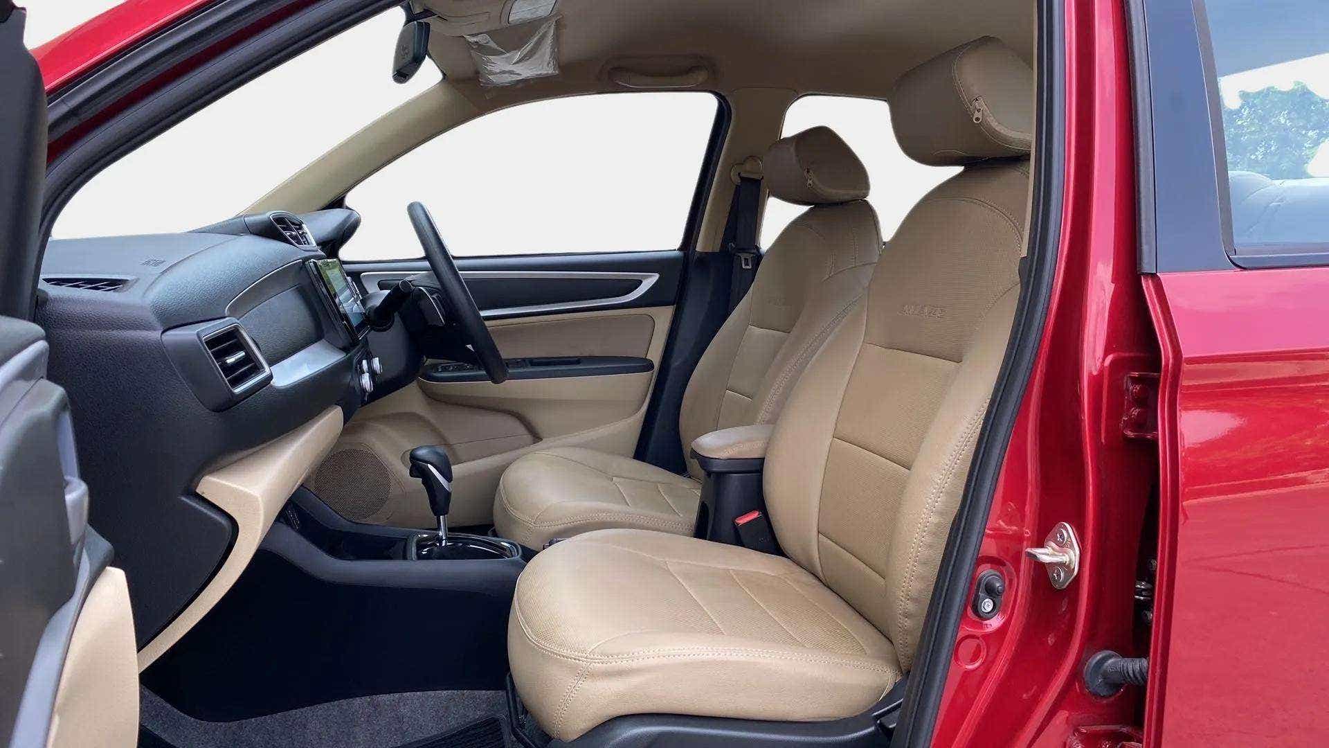 Front interior view of a Honda Amaze