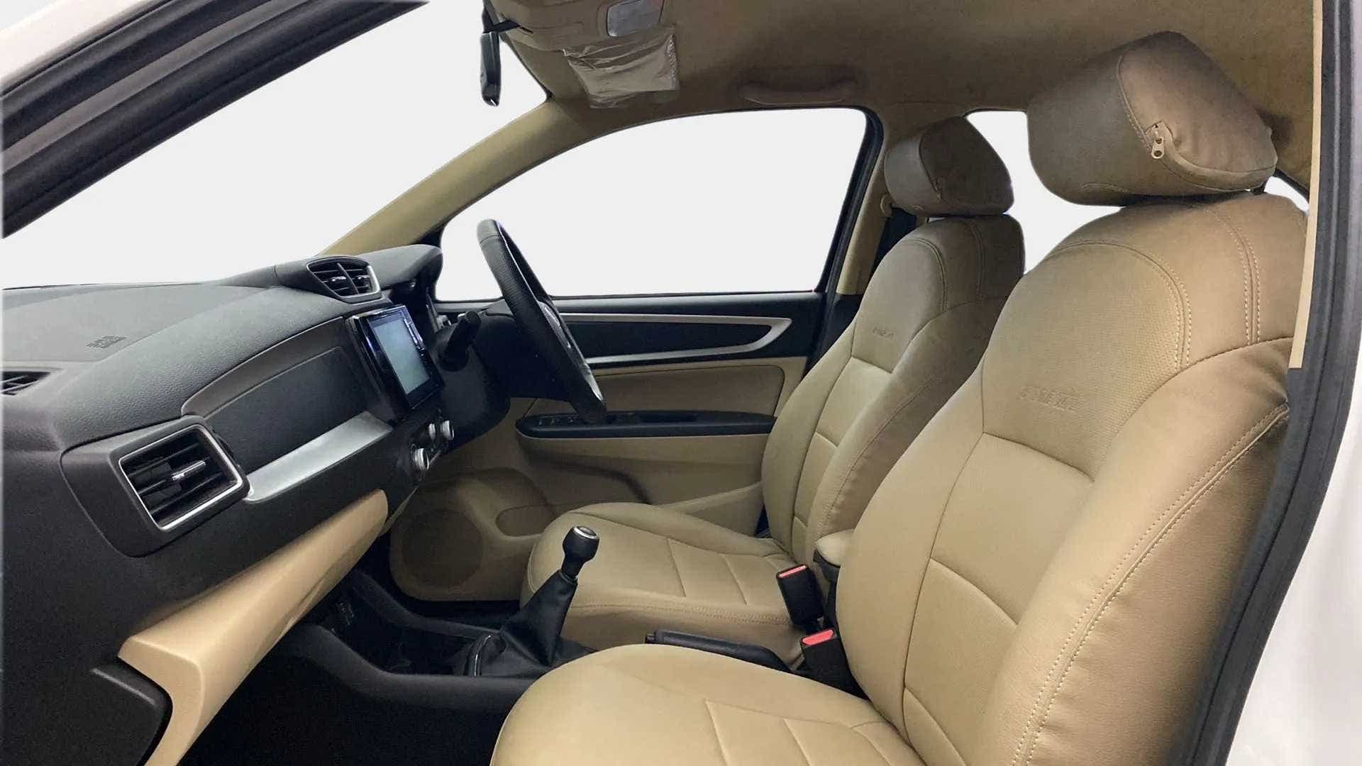 Front interior view of a Honda Amaze