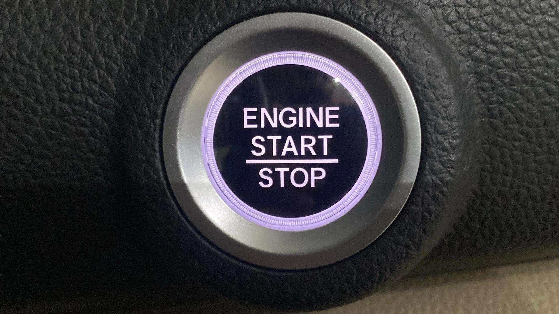 Engine start stop button of a Honda Amaze