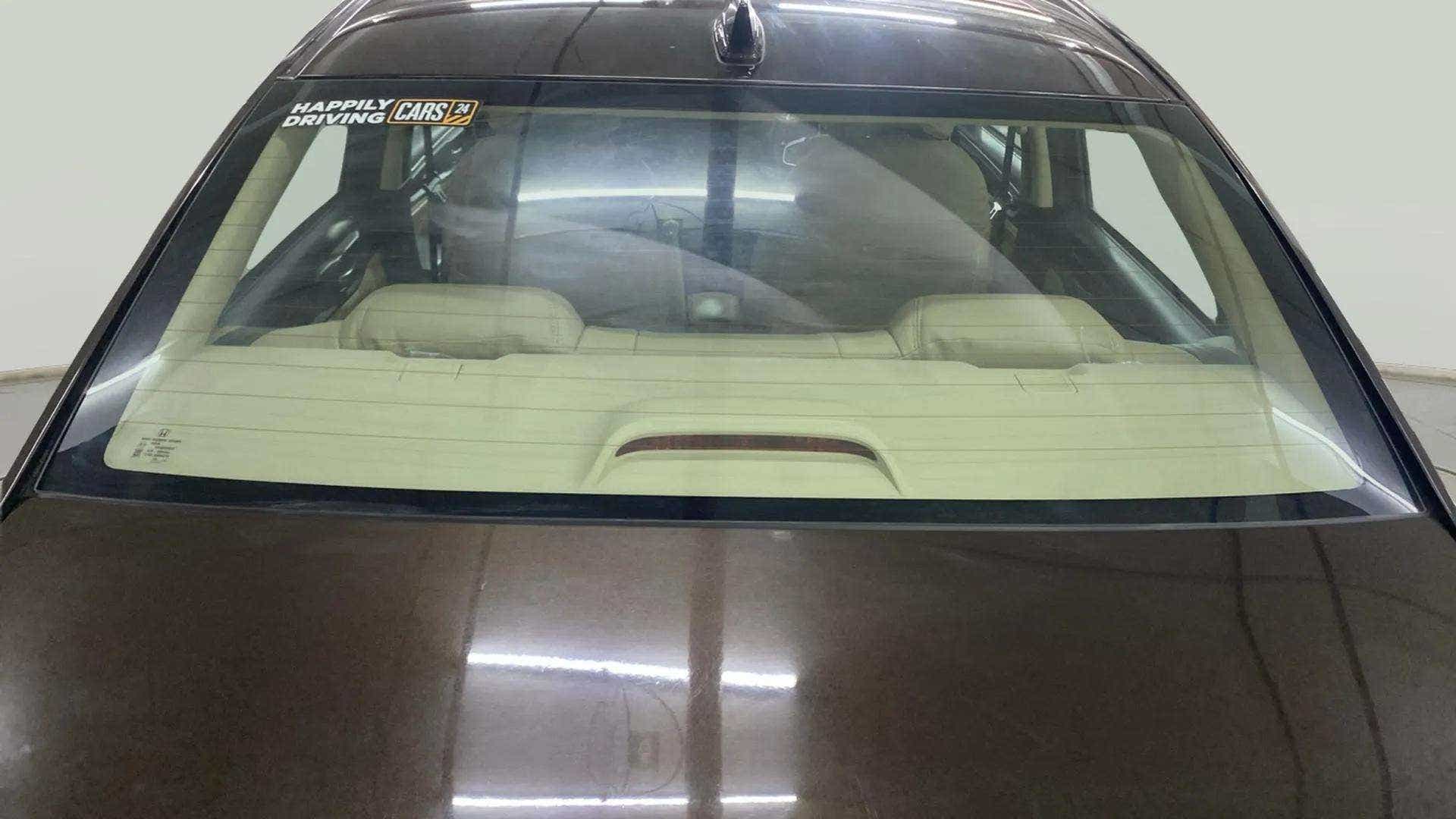 Rear view of a Honda Amaze