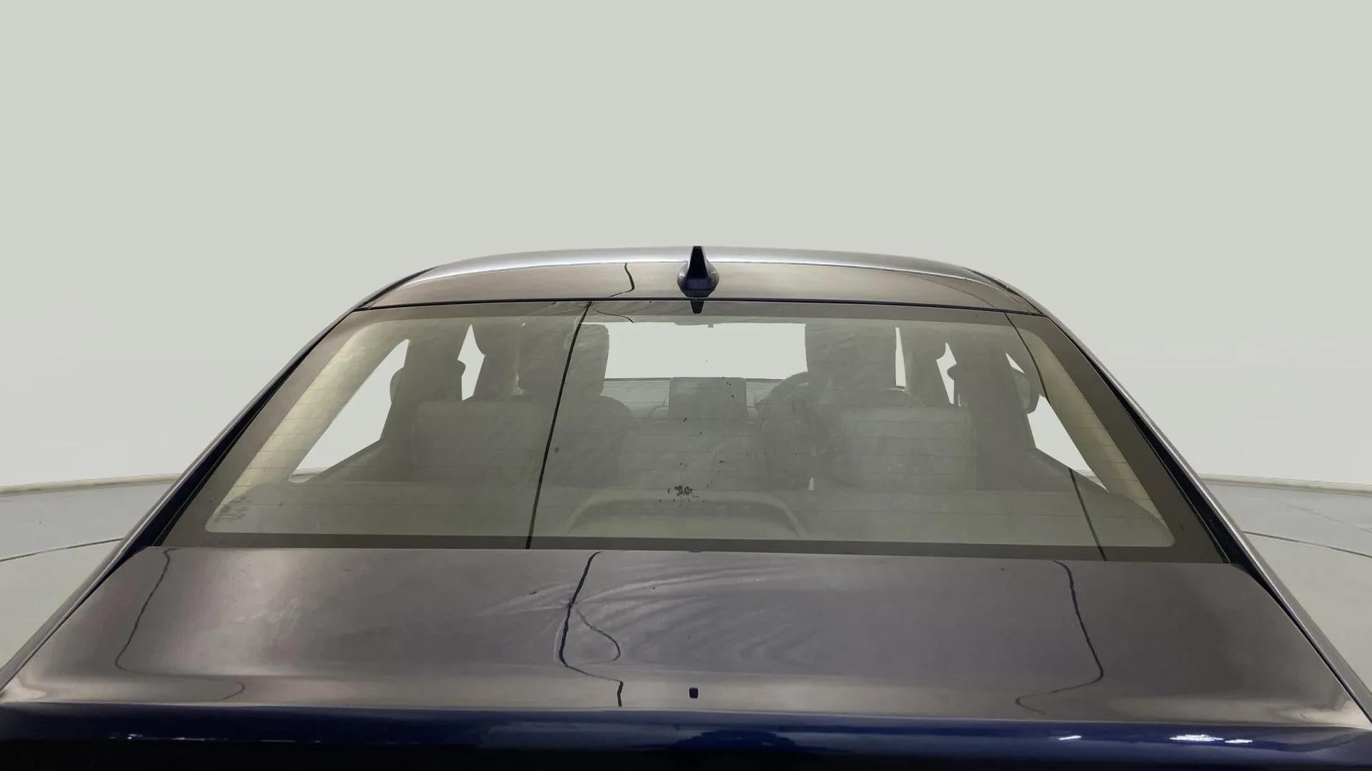 Rear view of a Honda Amaze