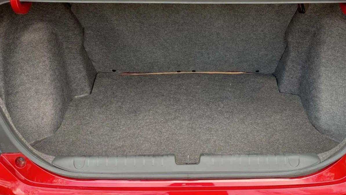 Boot space of a Honda Amaze