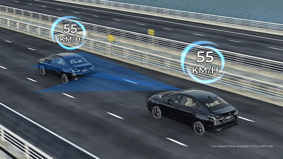 Adaptive Cruise Control in Honda City