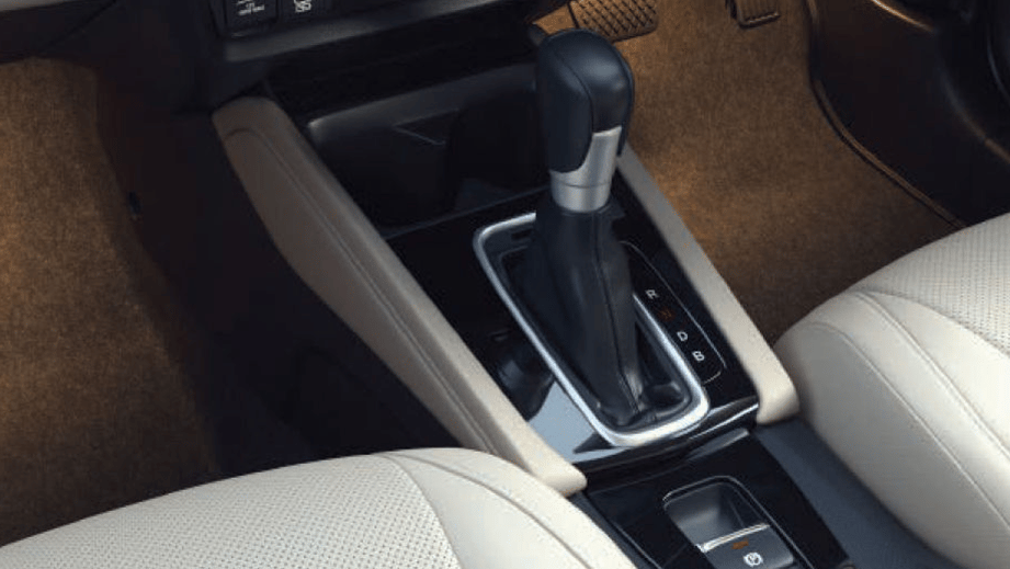Gearshift console of Honda City