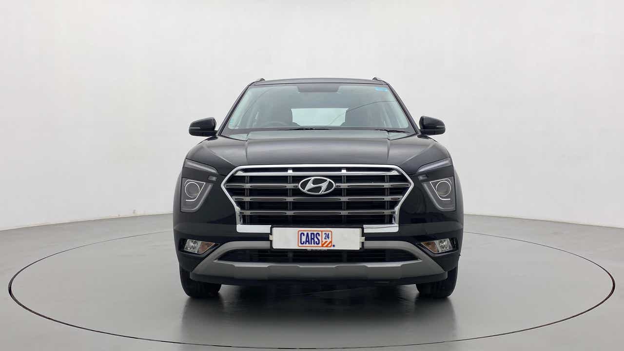Front view of a Hyundai Creta 2018-2023