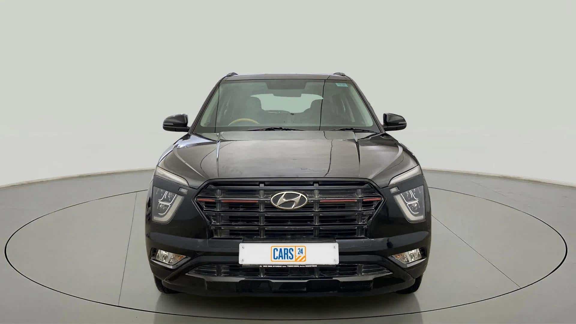 Front view of a Hyundai Creta 2018-2023