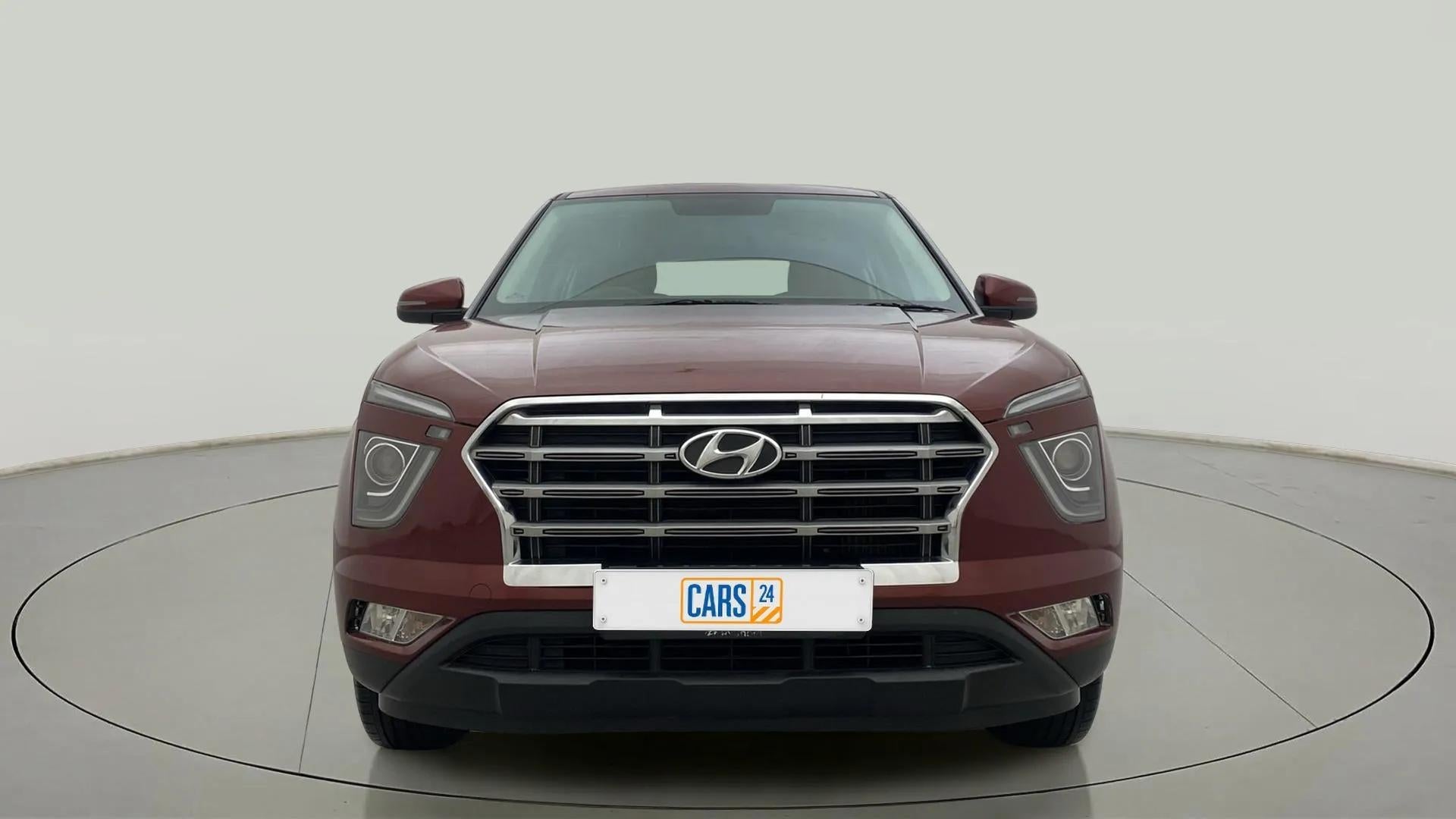 Front view of a Hyundai Creta 2018-2023