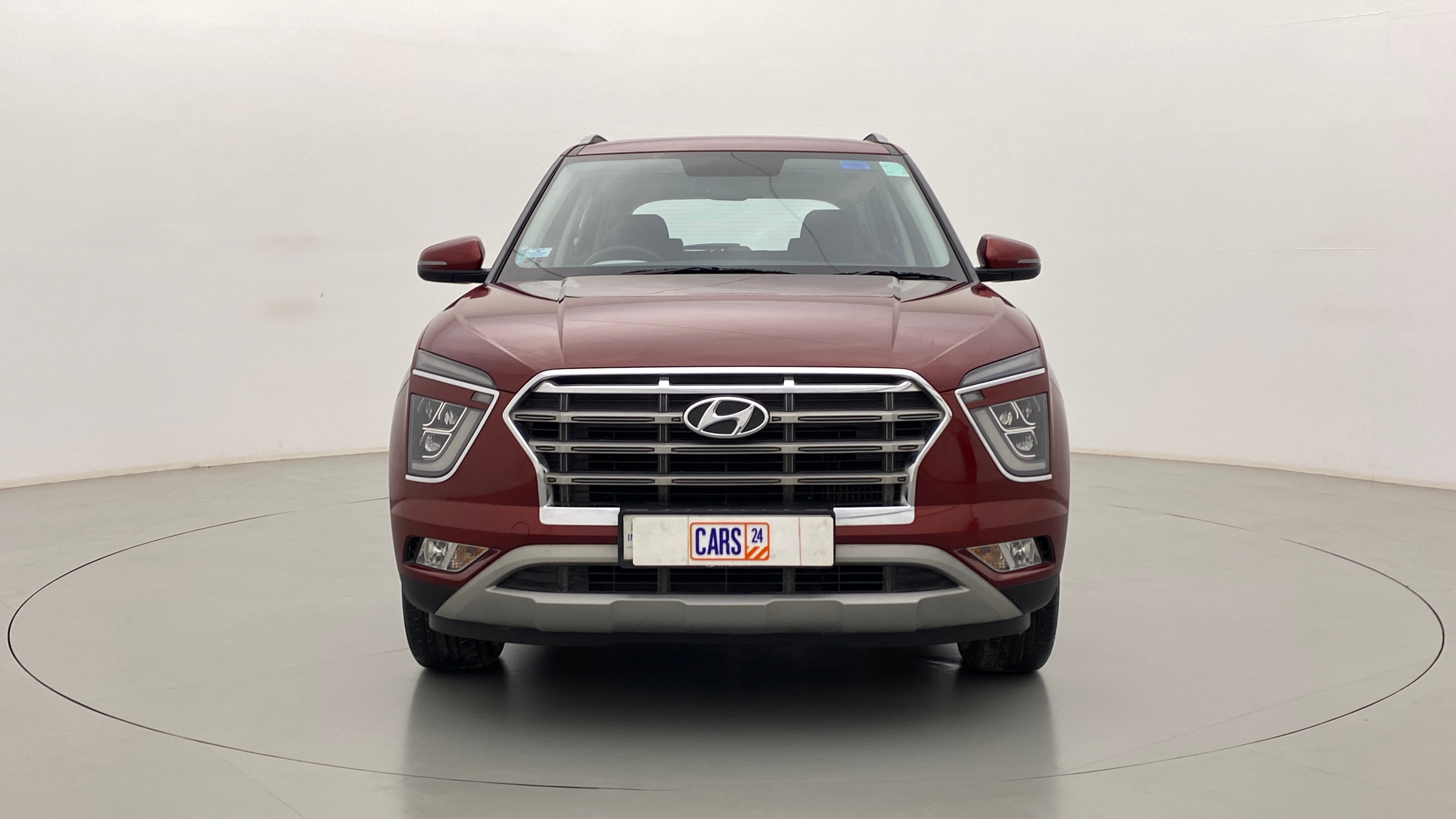 Front view of a Hyundai Creta 2018-2023