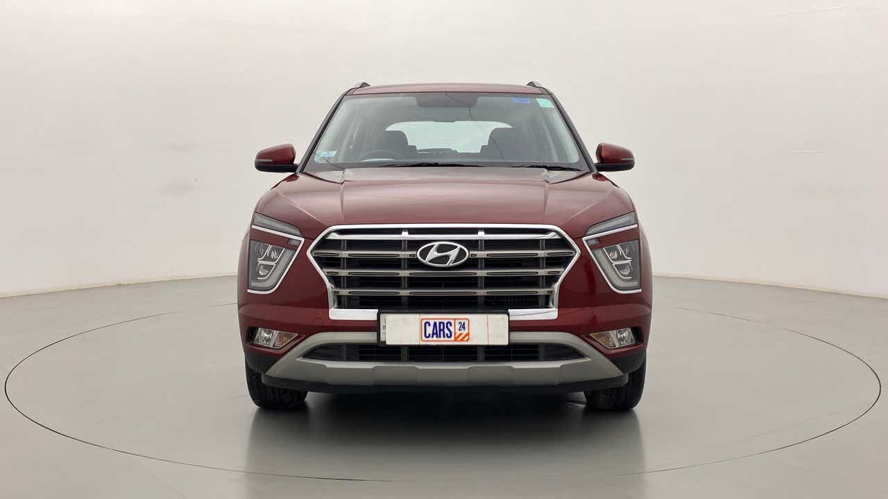 Front view of a Hyundai Creta 2018-2023
