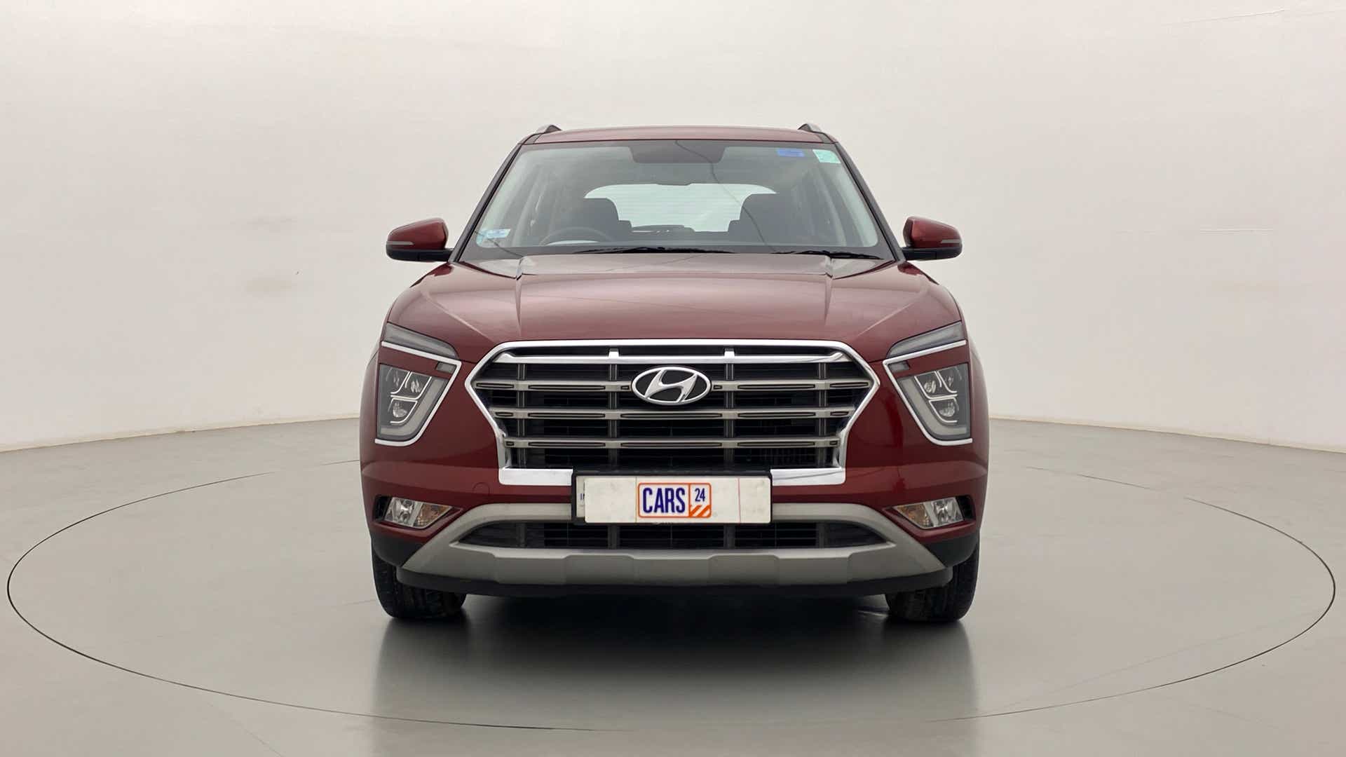 Front view of a Hyundai Creta 2018-2023
