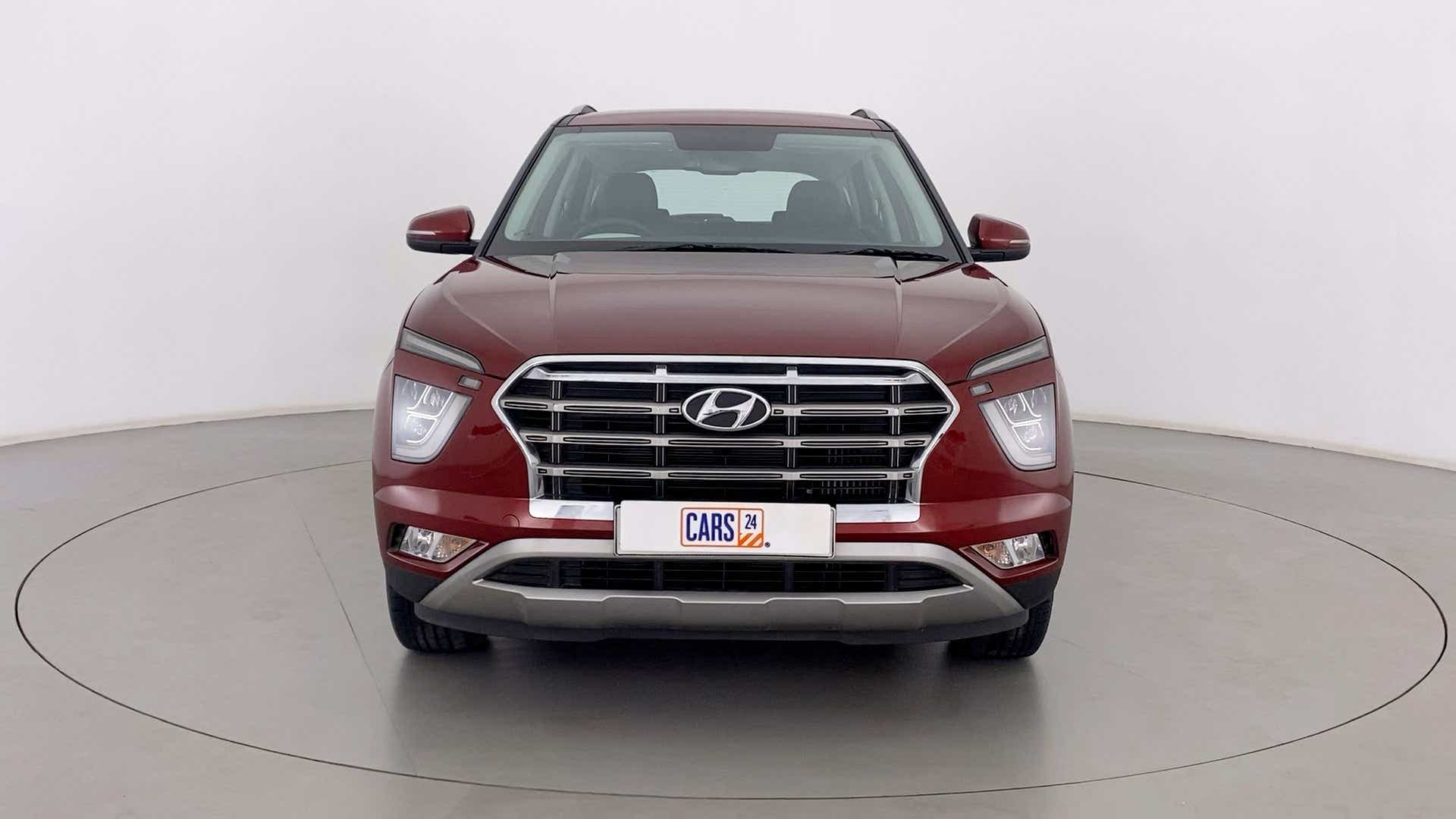 Front view of a Hyundai Creta 2018-2023