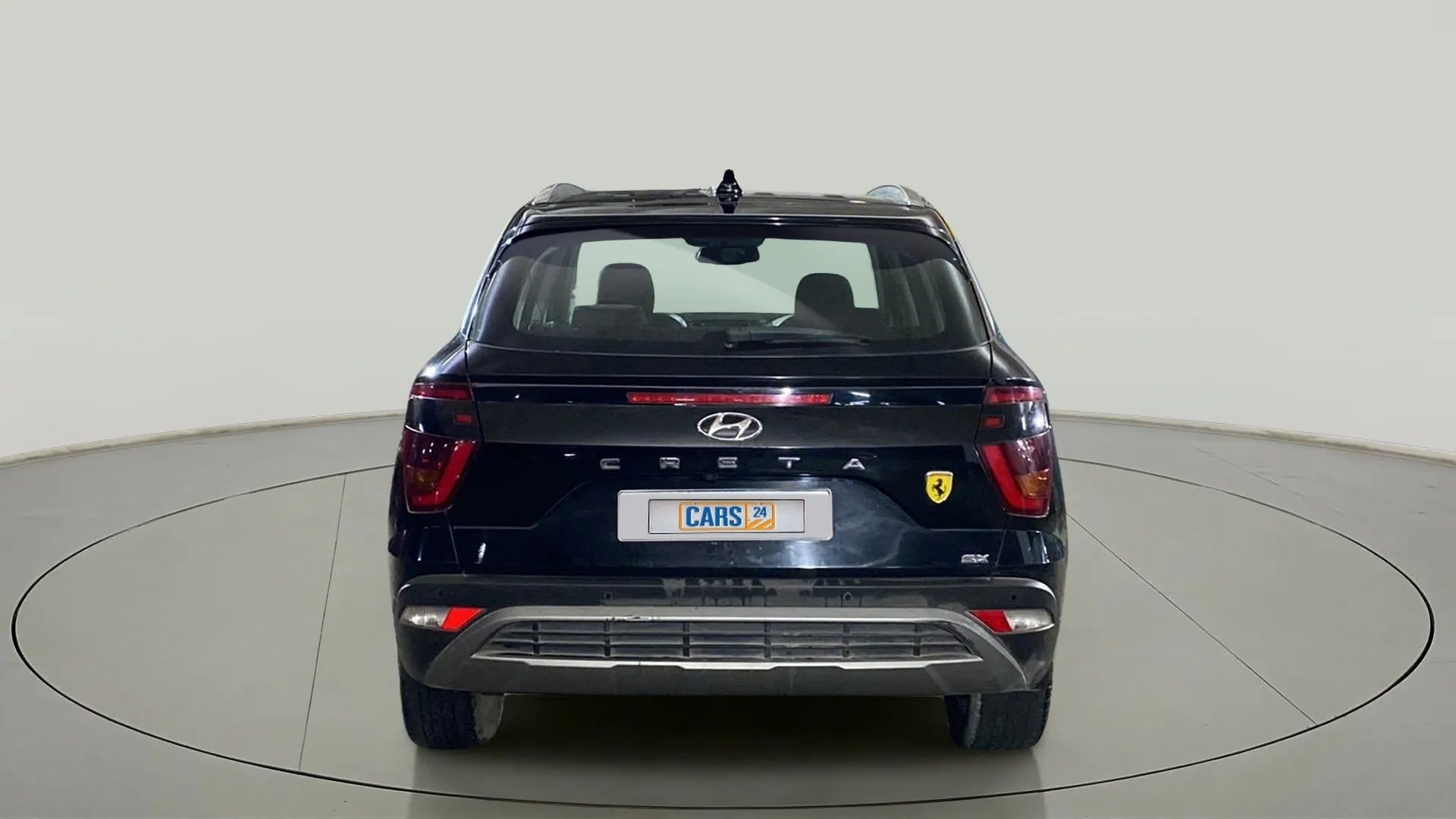 Rear view of a Hyundai Creta 2018-2023