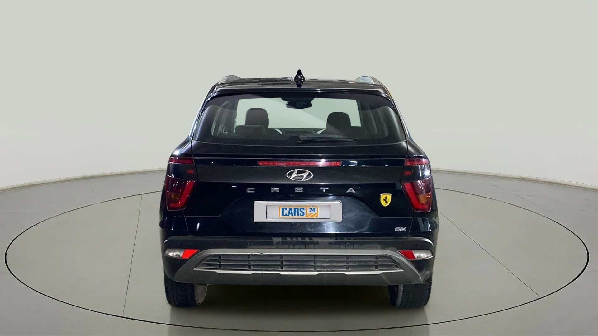 Rear view of a Hyundai Creta 2018-2023