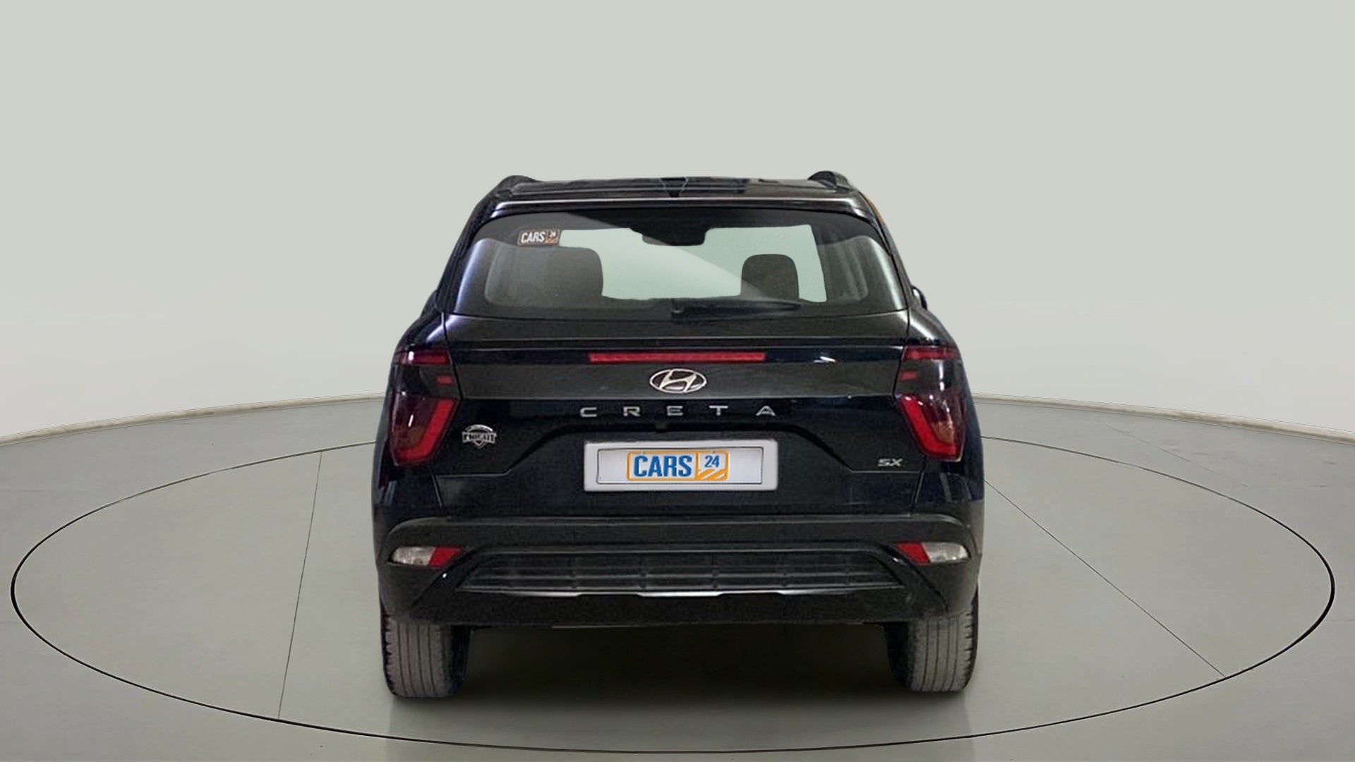 Rear view of a Hyundai Creta 2018-2023