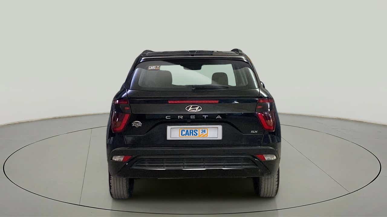 Rear view of a Hyundai Creta 2018-2023