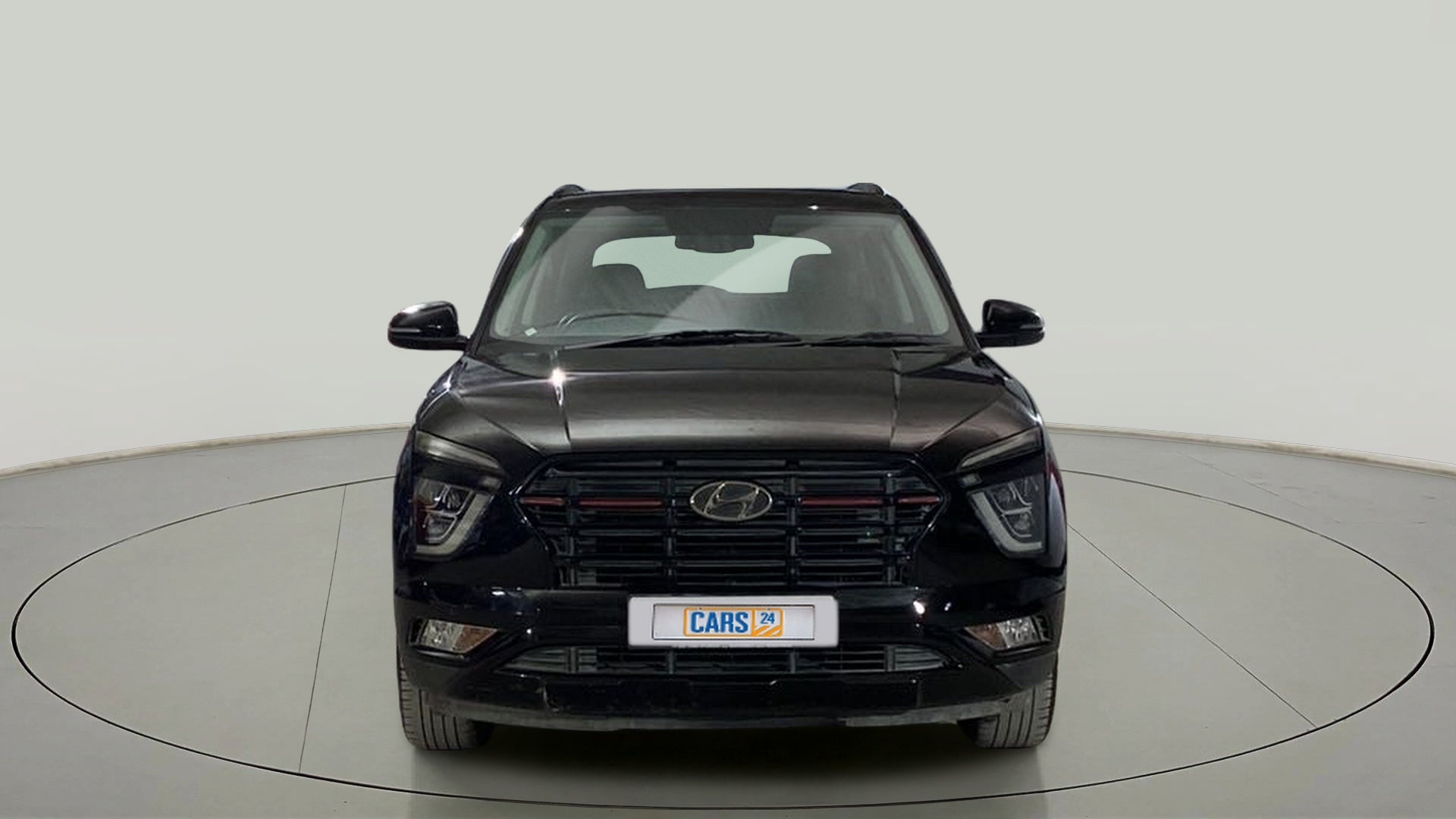 Front view of a Hyundai Creta 2018-2023