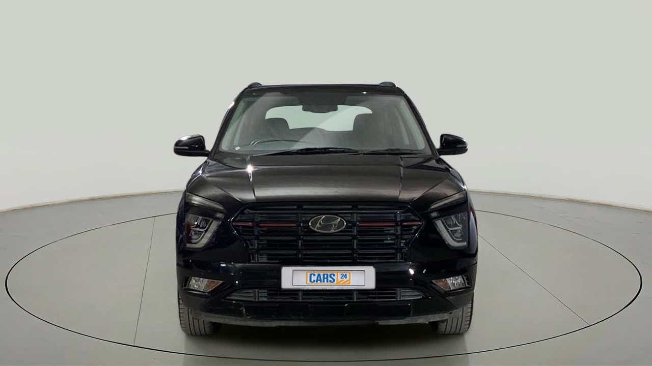 Front view of a Hyundai Creta 2018-2023