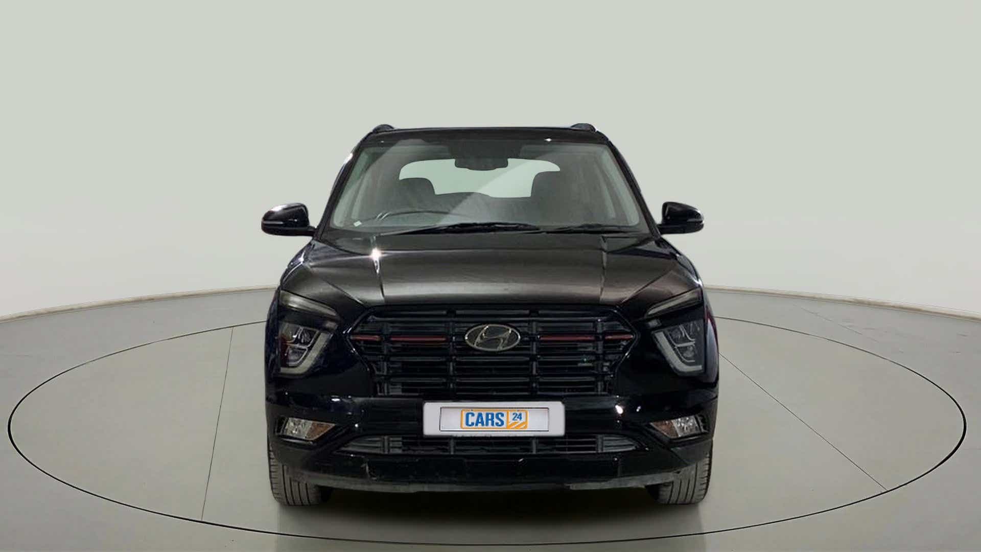 Front view of a Hyundai Creta 2018-2023