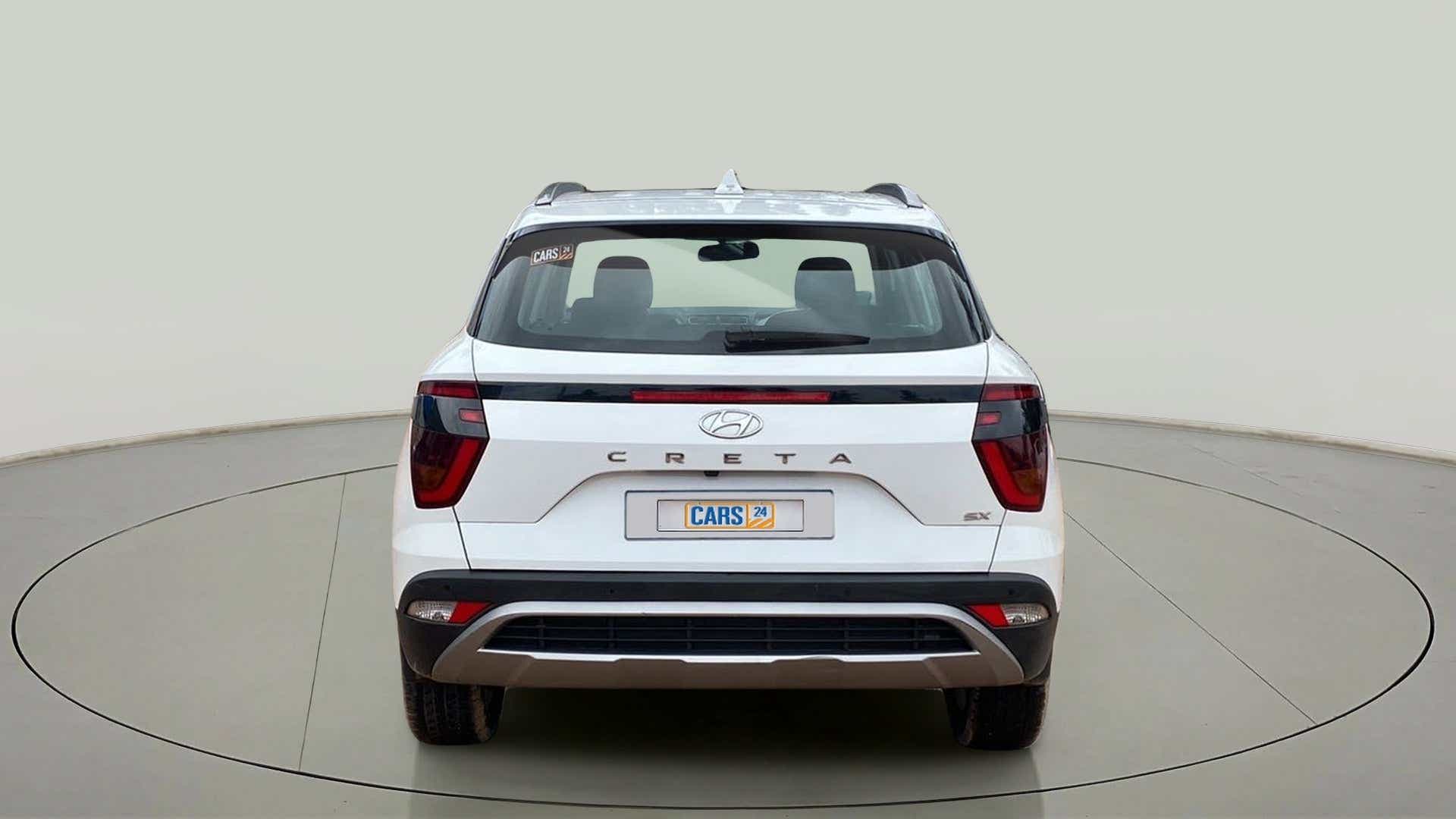 Rear view of a Hyundai Creta 2018-2023