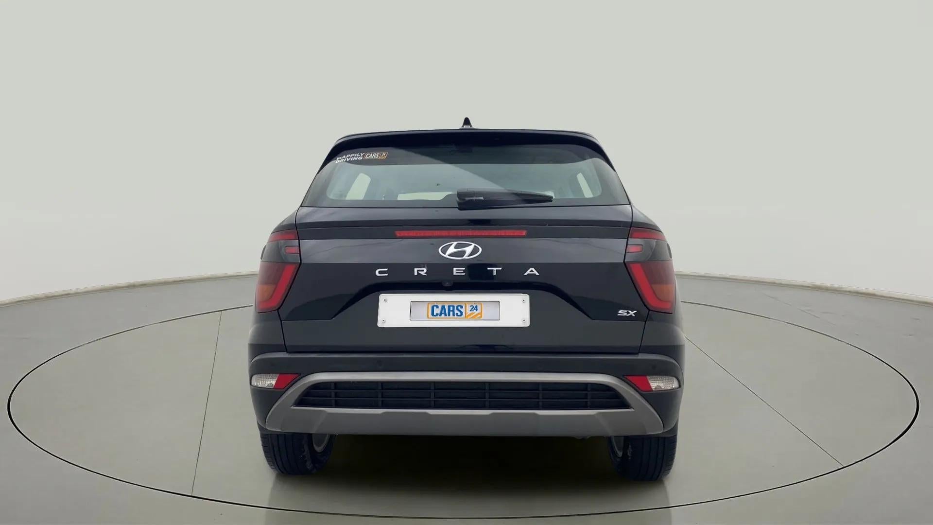 Rear view of a Hyundai Creta 2018-2023