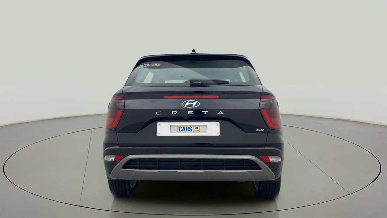 Rear view of a Hyundai Creta 2018-2023