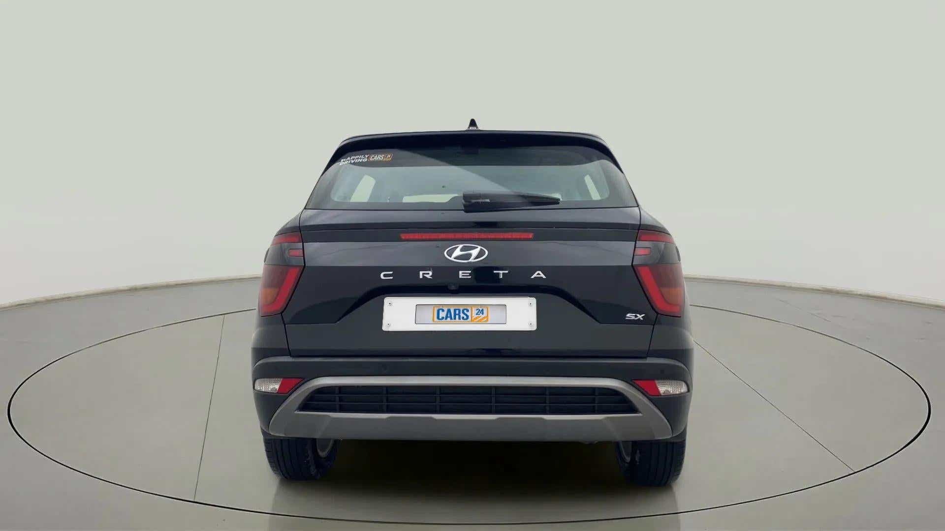 Rear view of a Hyundai Creta 2018-2023
