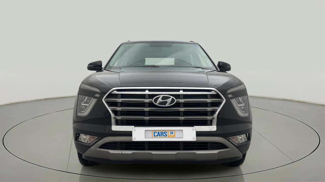Front view of a Hyundai Creta 2018-2023