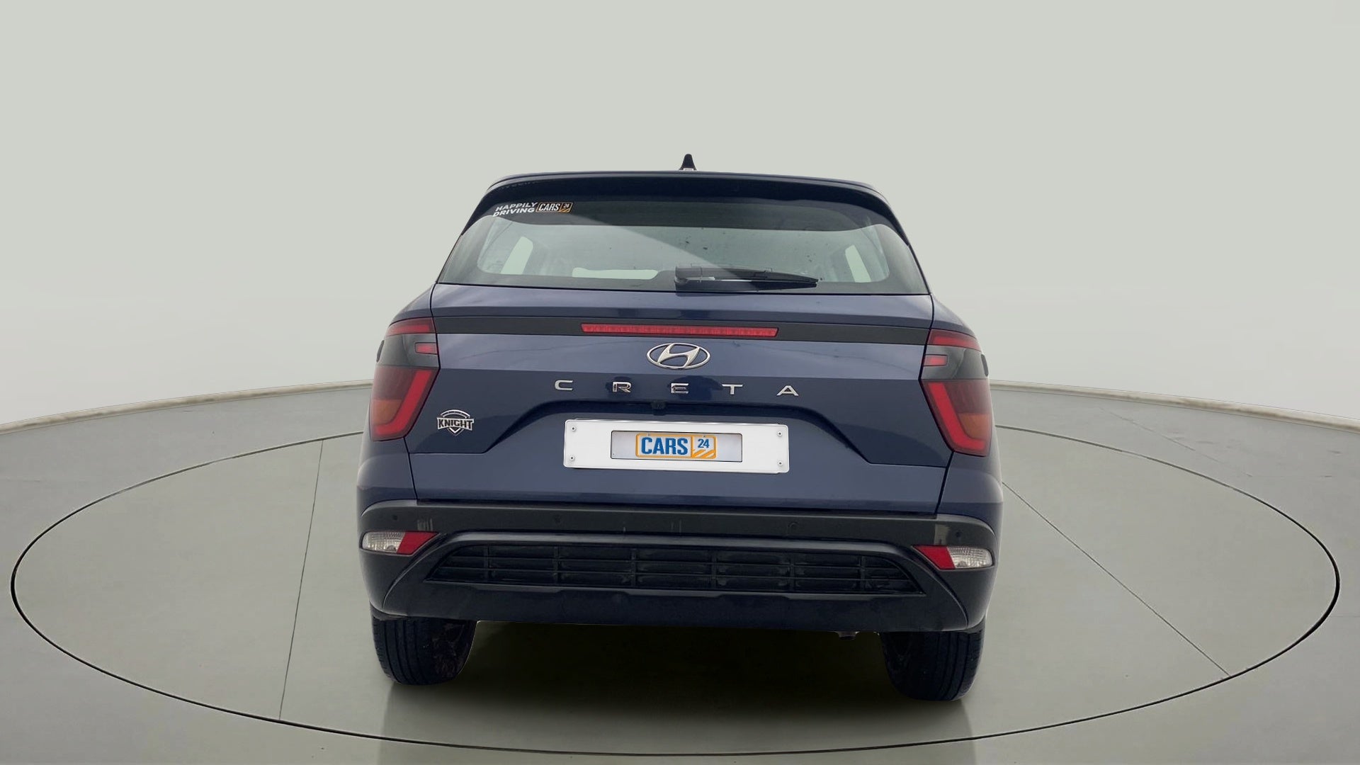 Rear view of a Hyundai Creta 2018-2023