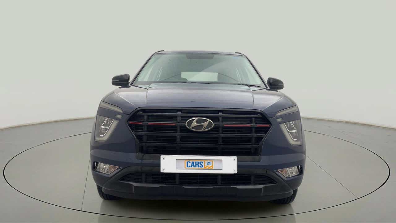 Front view of a Hyundai Creta 2018-2023