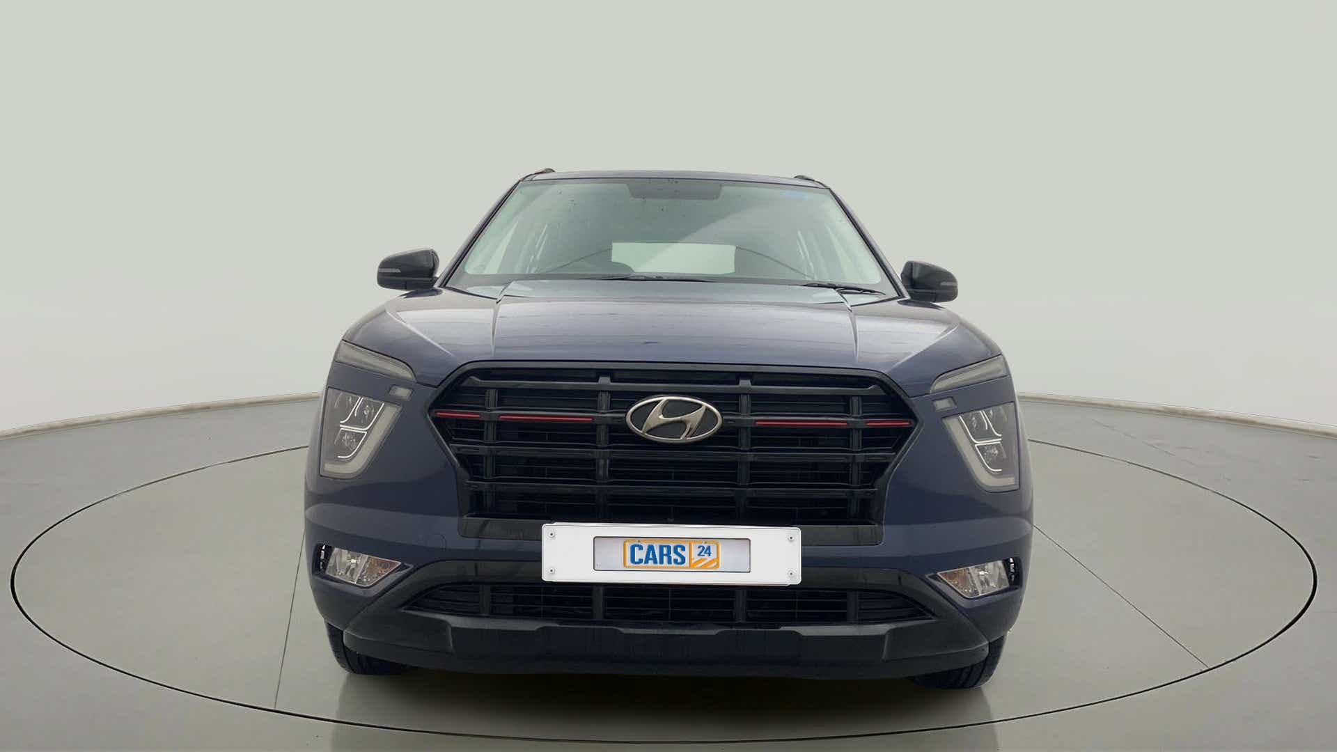 Front view of a Hyundai Creta 2018-2023