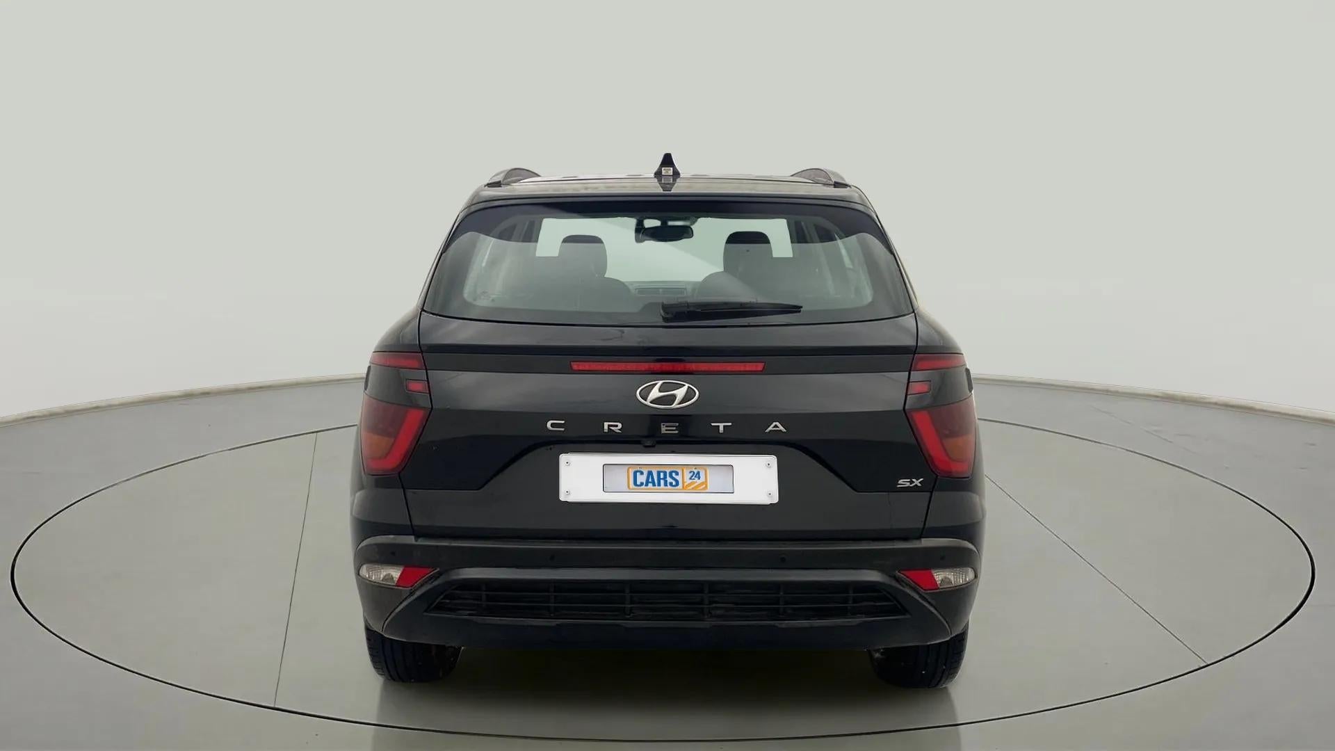 Rear view of a Hyundai Creta 2018-2023