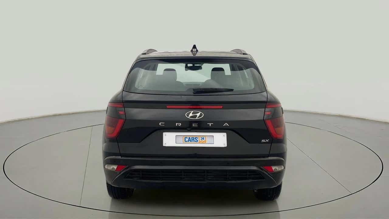 Rear view of a Hyundai Creta 2018-2023