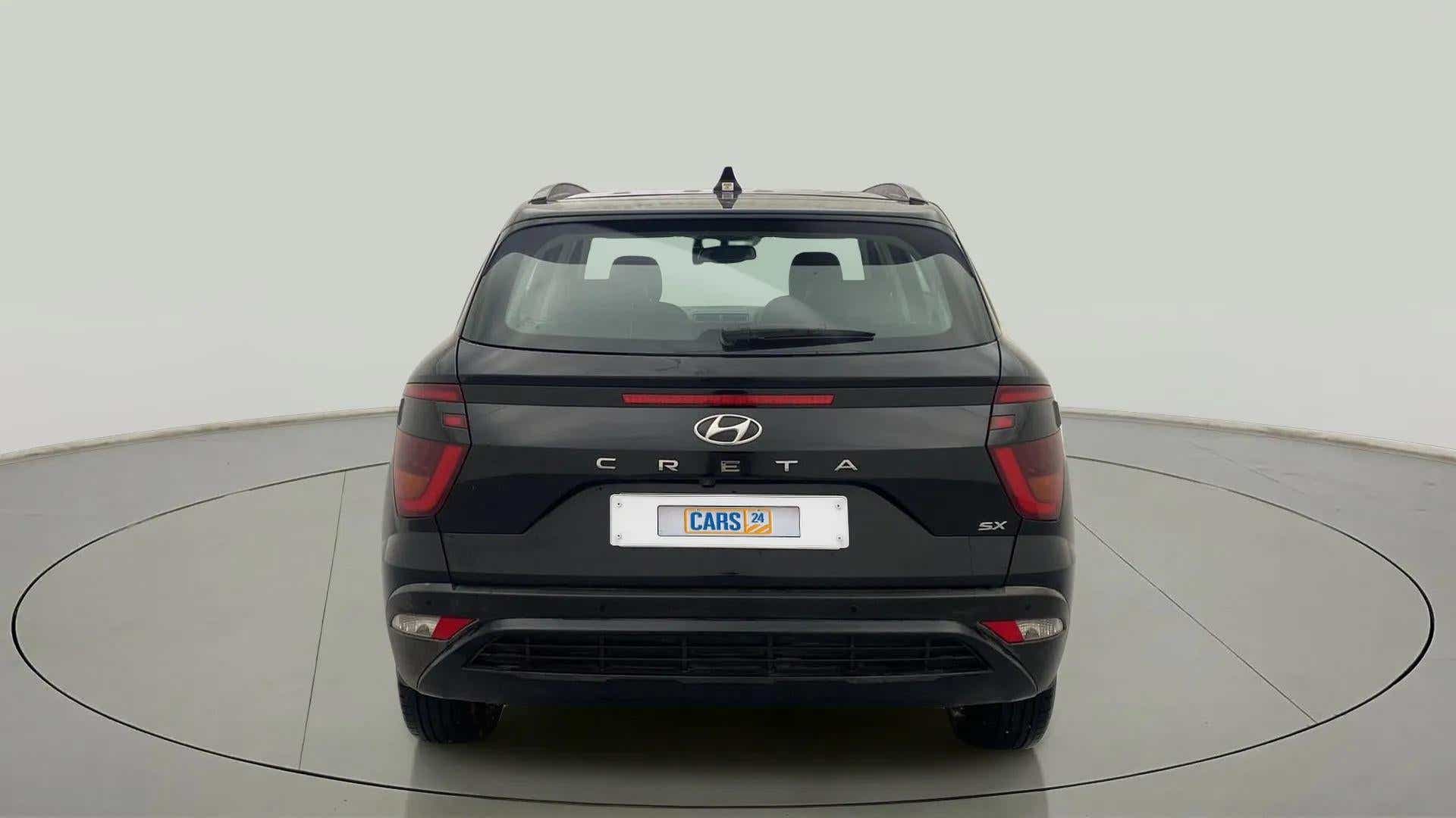 Rear view of a Hyundai Creta 2018-2023