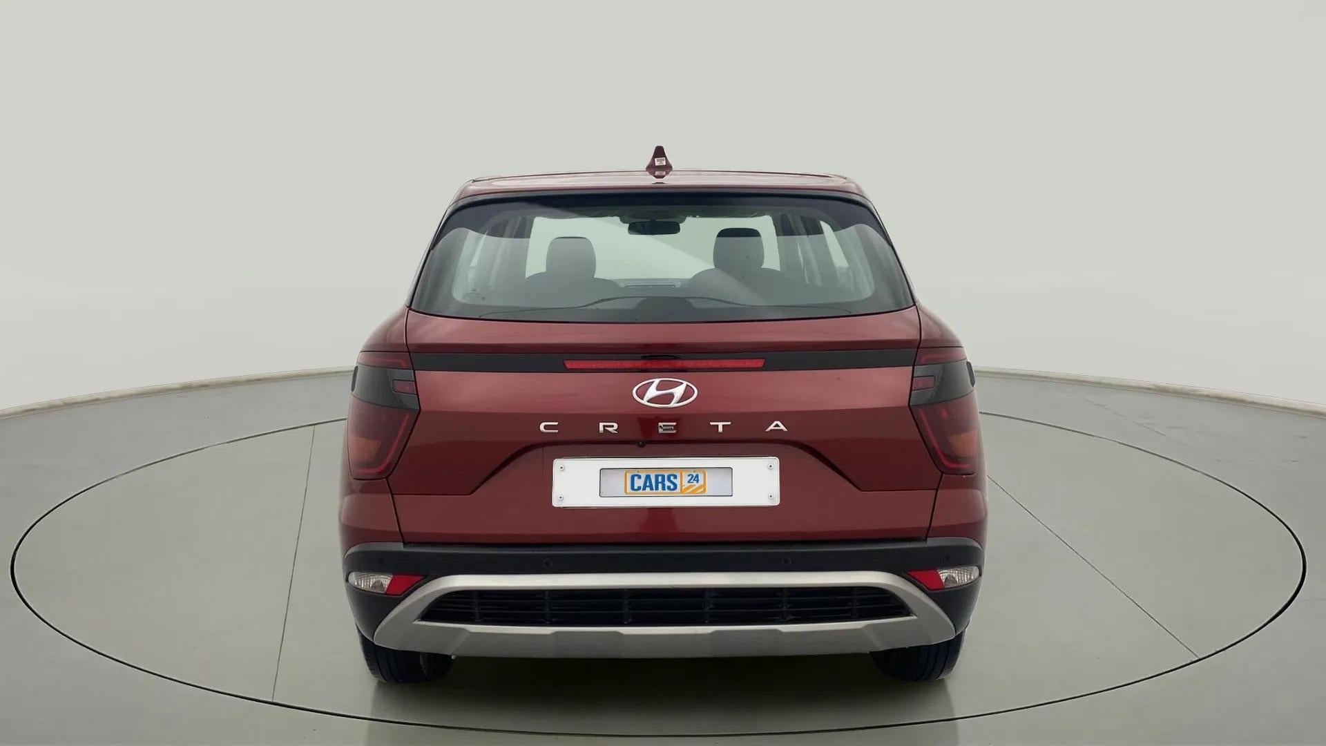 Rear view of a Hyundai Creta 2018-2023
