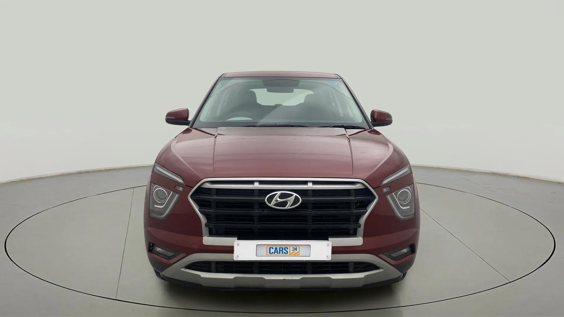 Front view of a Hyundai Creta 2018-2023