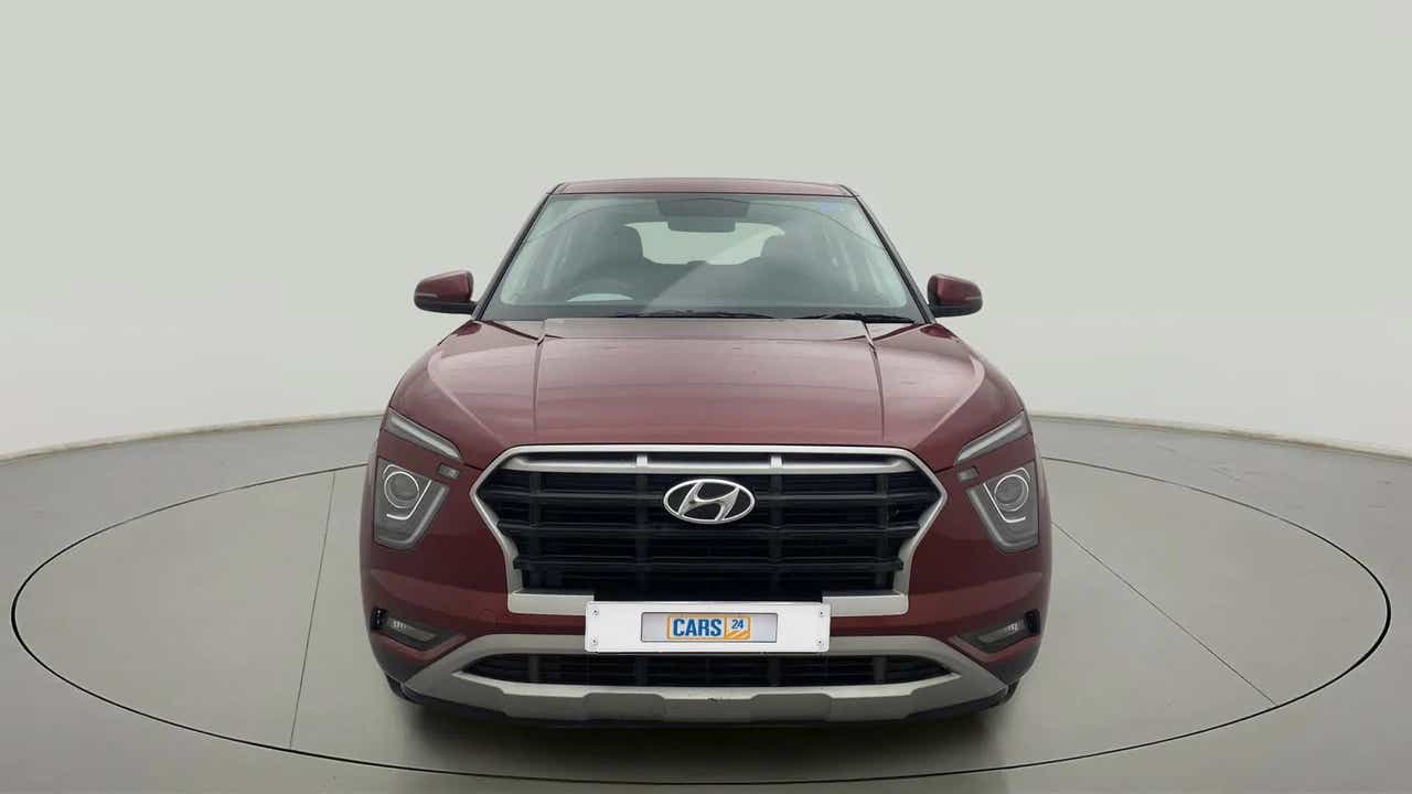 Front view of a Hyundai Creta 2018-2023