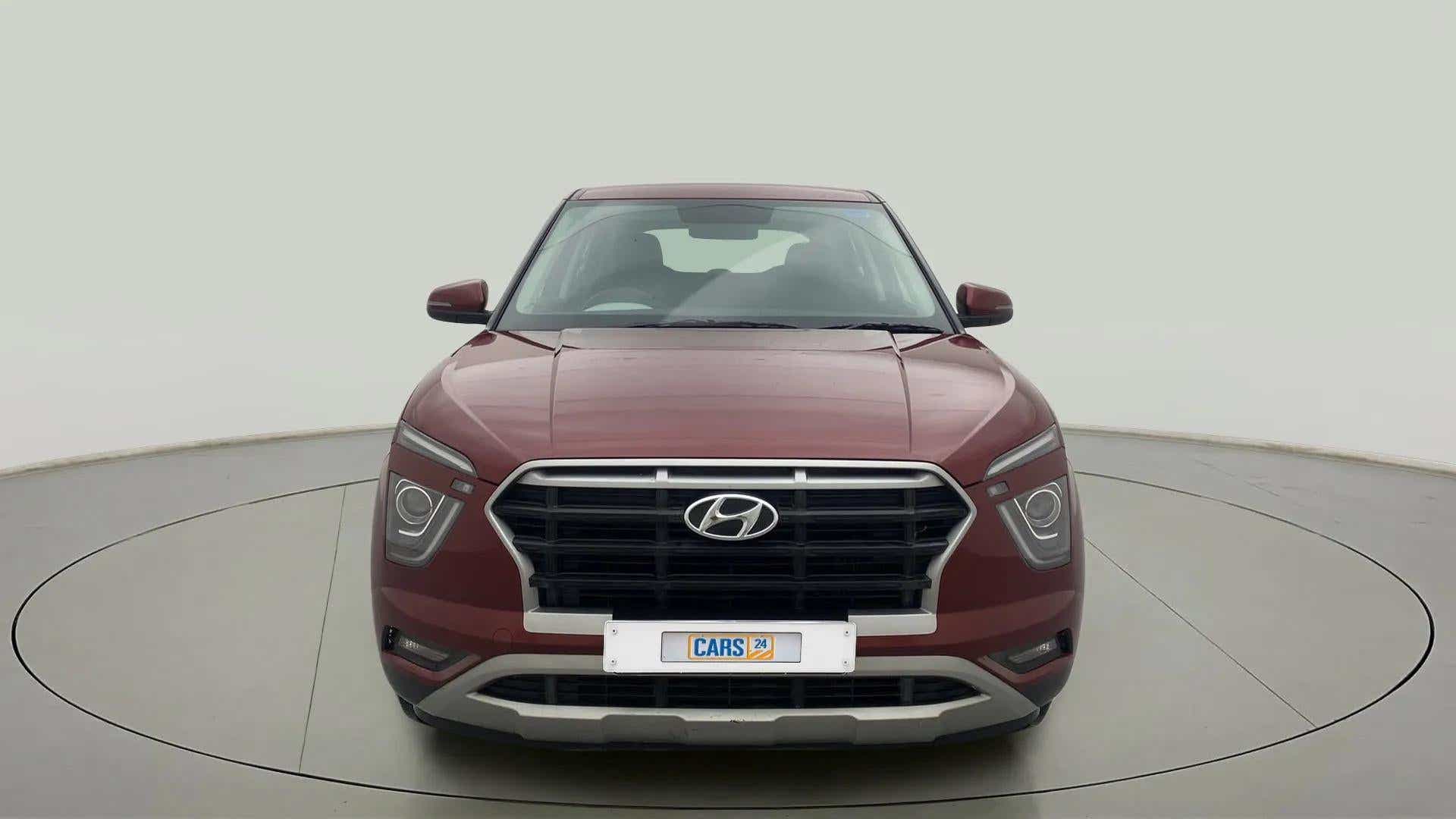 Front view of a Hyundai Creta 2018-2023